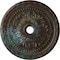 Ekena Millwork Palmetto Medallion (Canopies up to 7 5/8"), 31 1/2"OD x 3 5/8"ID x 1 3/4"P, Bronze Blue Patina CM31PMBBS - alternate 1